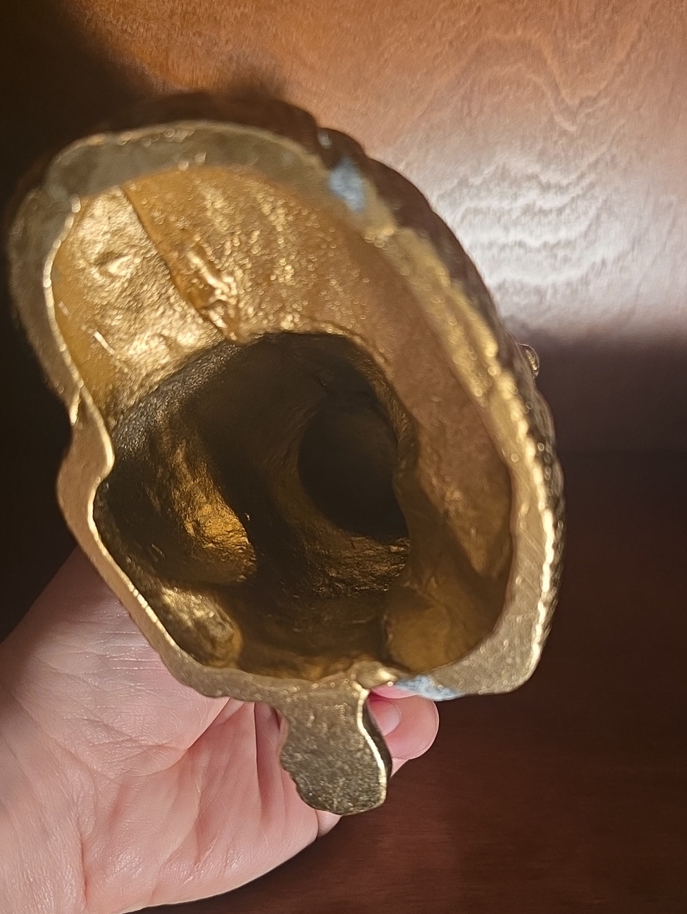 Goldtone Metal Fox Figurine - Picture 4 of 4